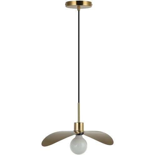 Christobel LED 16 inch Aged Brass Pendant Ceiling Light