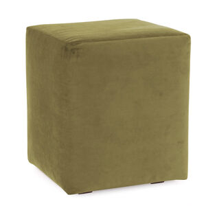 Universal Bella Moss Cube Ottoman Replacement Slipcover, Ottoman Not Included