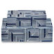 Cade 8 inch Blue and White Boxes, Set of 2