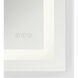 Mera 36 X 30 inch Might Bright White LED Wall Mirror