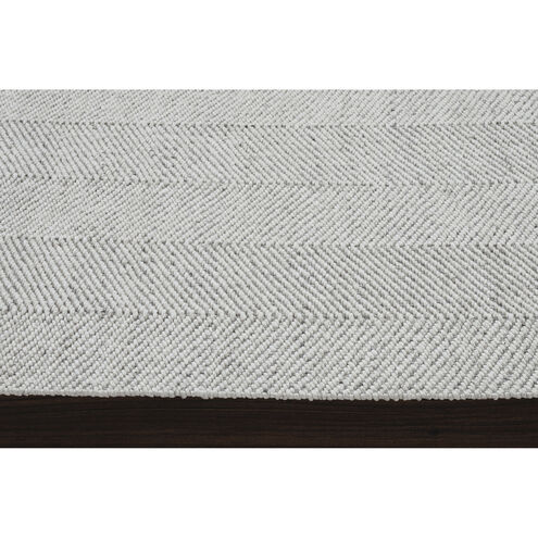 Malur 59 X 39 inch Ivory and Silver Rug, 3’3" x 4’11" ft