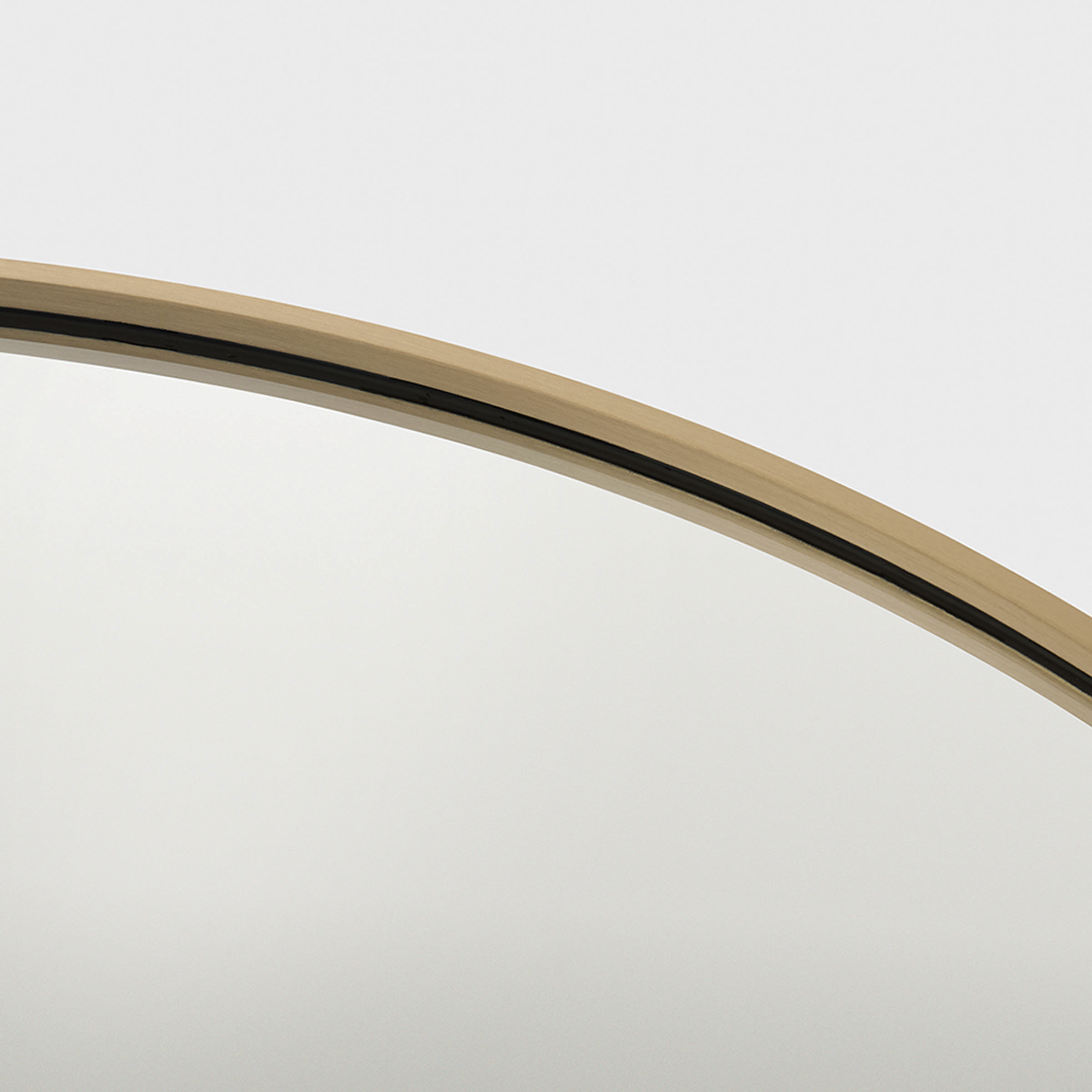 Cadre 30 X 30 inch Satin Brass Backlit Wall Mirror