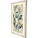 Wild Grasses Blue and Brown and Green and Multi Framed Art