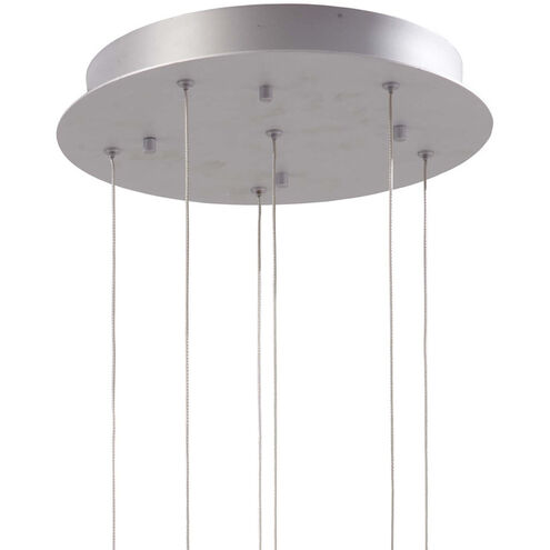 Gradual LED 13.75 inch Brushed Aluminum Pendant Ceiling Light