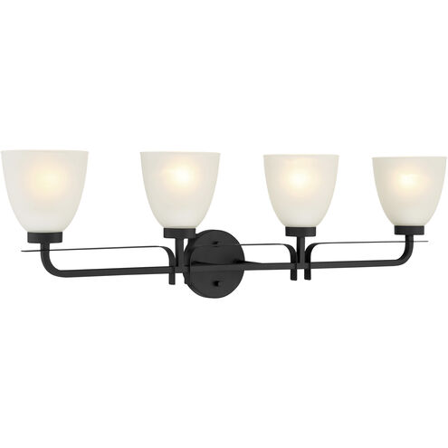 Kaitlen 4 Light 35 inch Coal Bath Light Wall Light