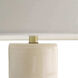 Nicoline 26.5 inch 150.00 watt Oat and Antique Brass Table Lamp Portable Light