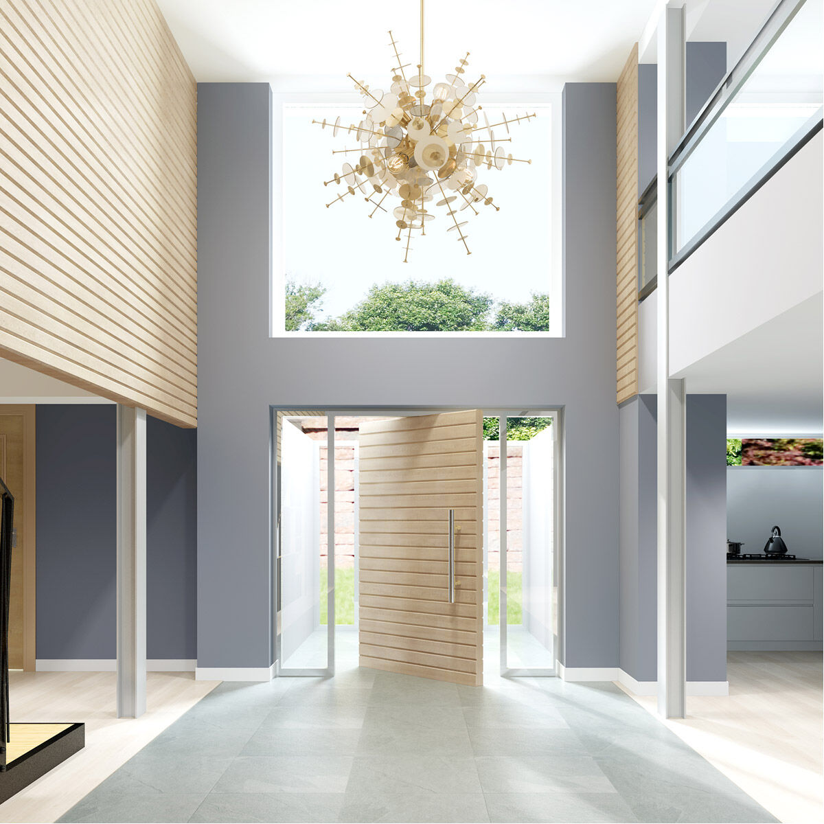 Circulo 6 Light 30 inch Satin Brass Pendant Chandelier Ceiling Light