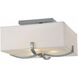 Madison 3 Light 15 inch Brushed Nickel Flush Mount Ceiling Light