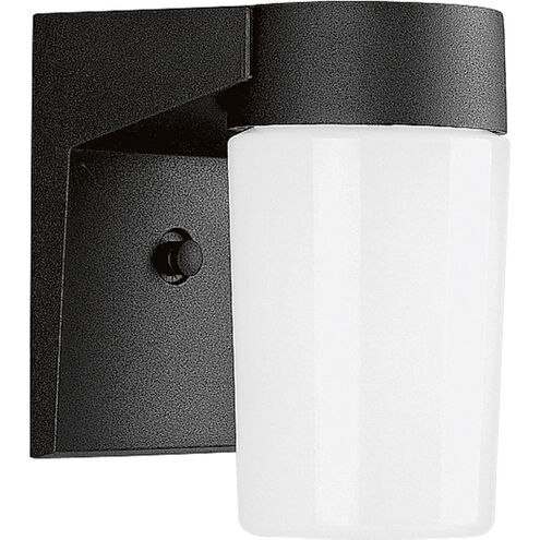Cast Aluminum 1 Light 7 inch Black Outdoor Wall Lantern