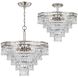 Mercer 7 Light 20 inch Olde Silver Chandelier Ceiling Light