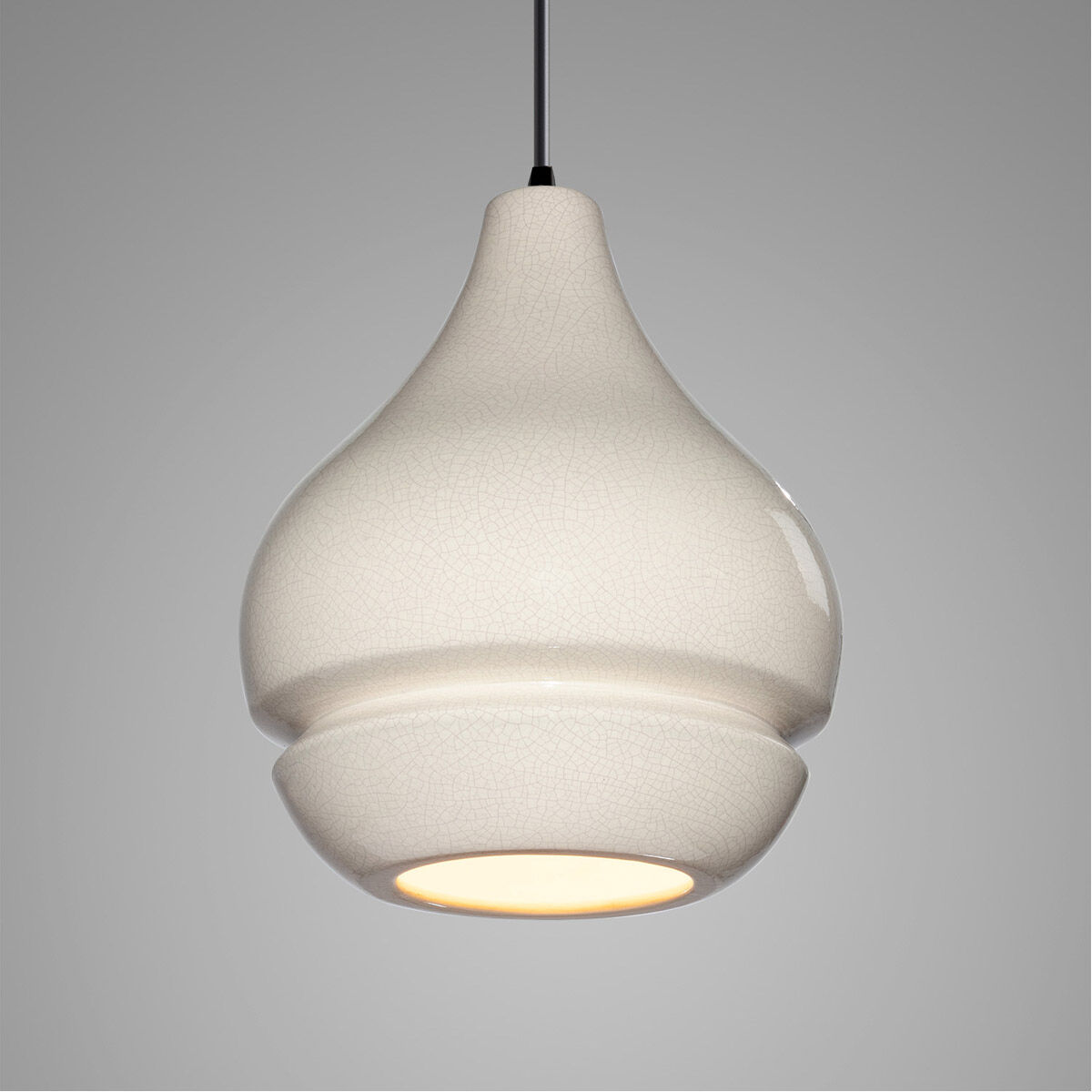 Radiance 1 Light 8 inch Polished Chrome Pendant Ceiling Light