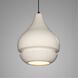 Radiance 1 Light 8 inch Polished Chrome Pendant Ceiling Light