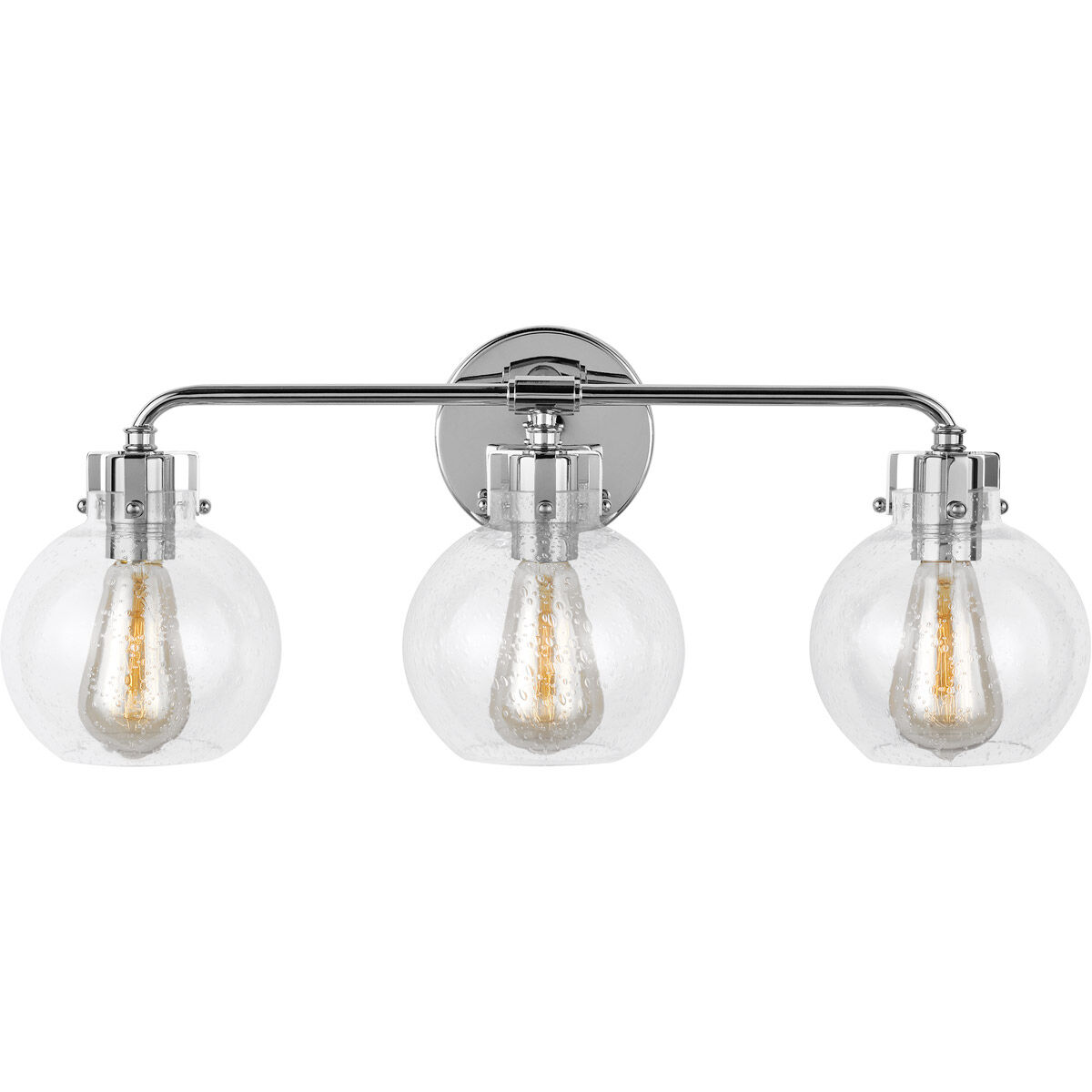Sean Lavin Clara Vanity Light Wall Light in Chrome