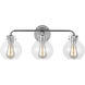 Sean Lavin Clara 3 Light 24 inch Chrome Vanity Light Wall Light