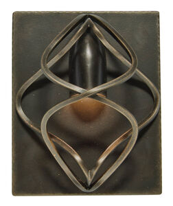 Kalco Oxford 1 Light Wall Sconce in Heirloom Bronze 2691HB