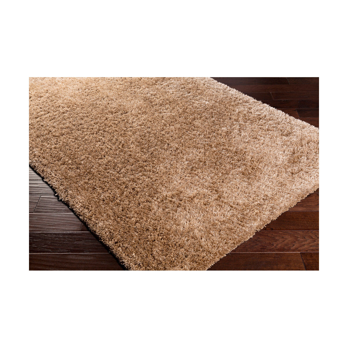 Grizzly 108 X 72 inch Medium Brown Handmade Rug in 6 x 9