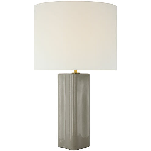AERIN Mishca 29.75 inch 15.00 watt Shellish Gray Table Lamp Portable Light, Large