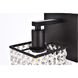 Phineas 1 Light 6 inch Black Bath Sconce Wall Light