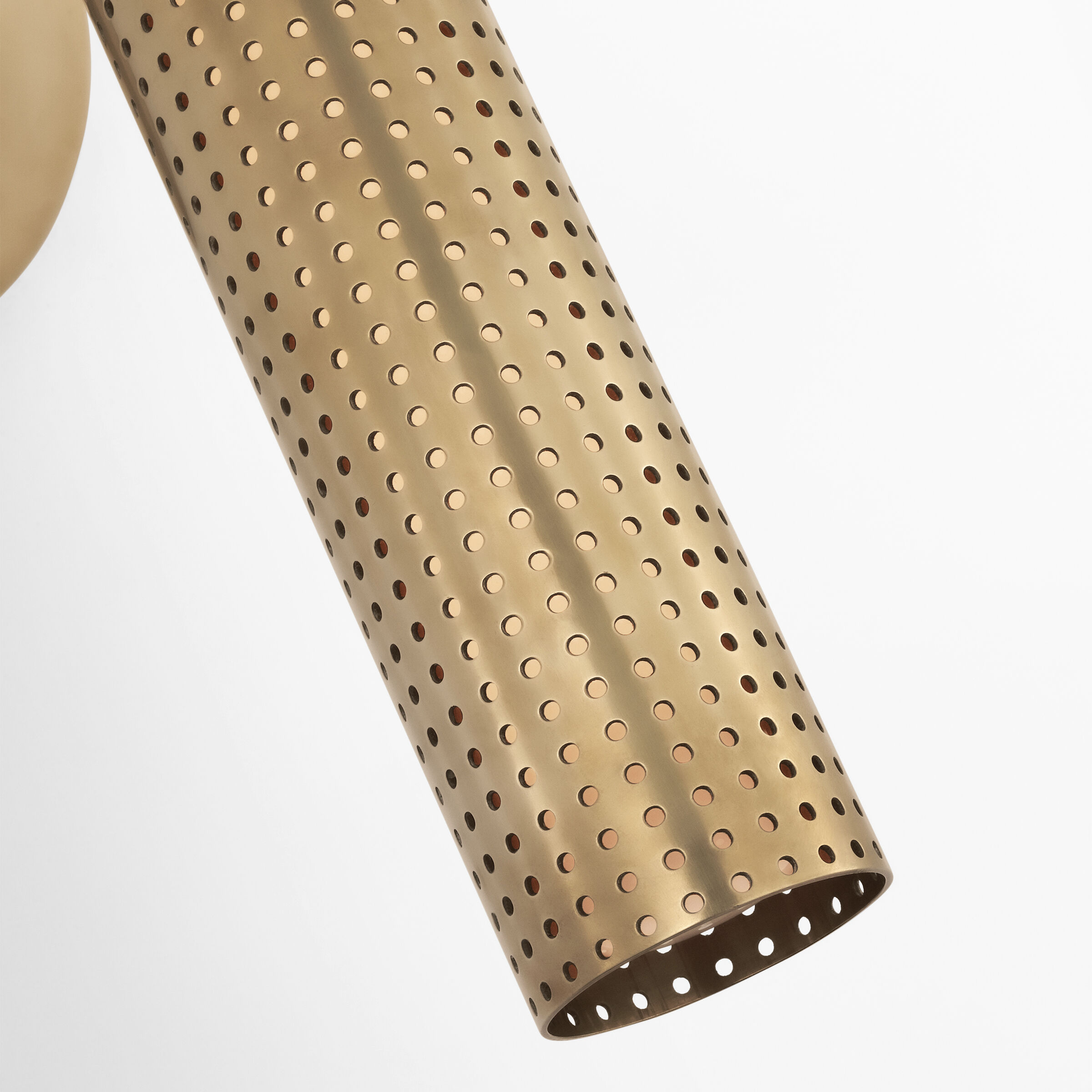 Kelly Wearstler Precision LED 4.5 inch Antique-Burnished Brass Articulating Sconce Wall Light