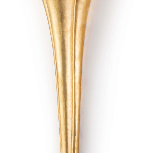 Lillian 1 Light 9.25 inch Gold Leaf Wall Sconce Wall Light