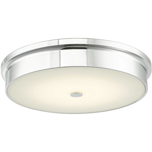 Spark LED 15 inch Chrome Flush Mount Ceiling Light