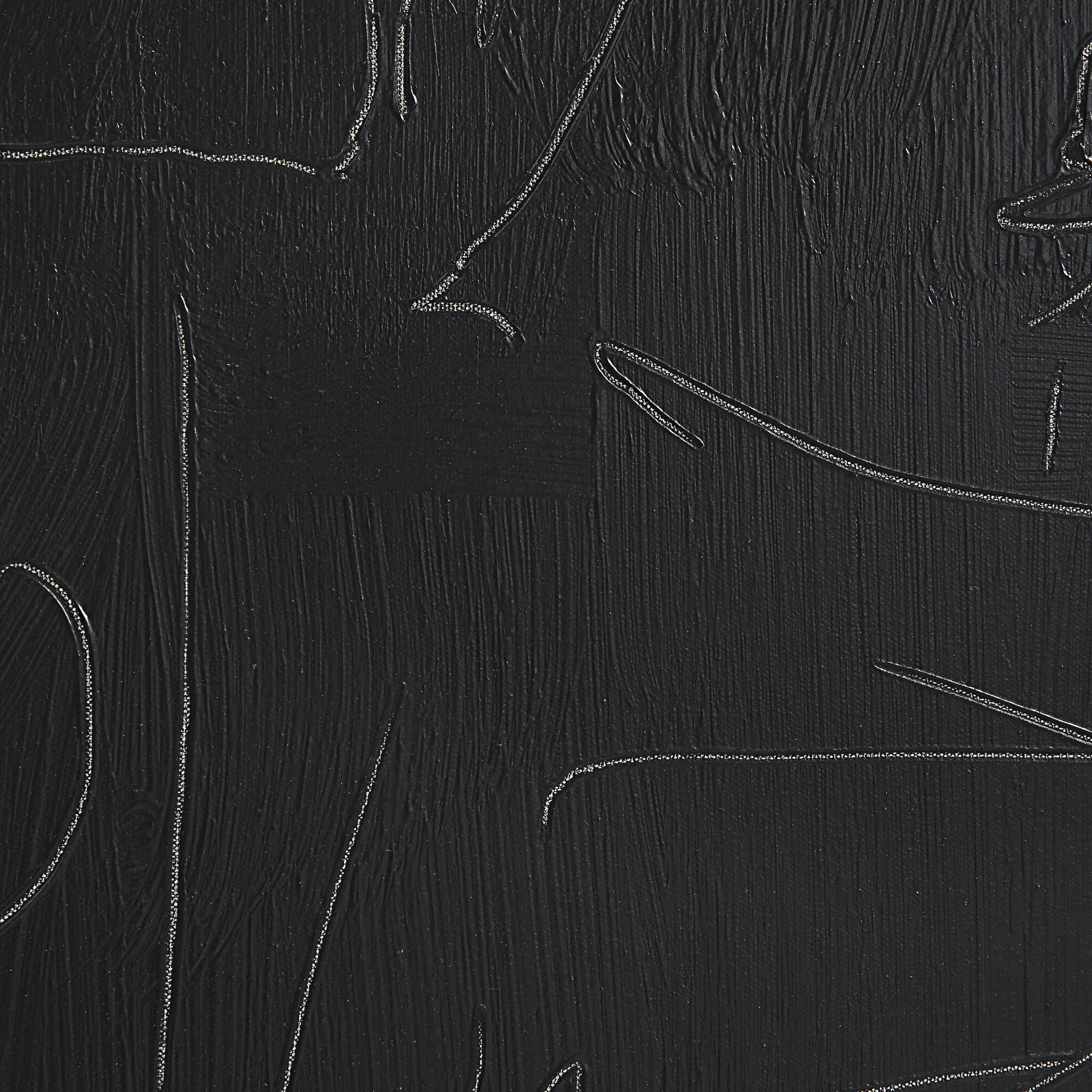 Haiku Black Canvas Art