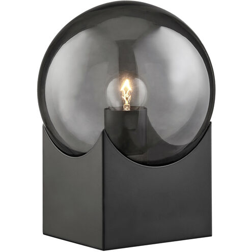 Oksena 11 inch 25.00 watt Black Accent Lamp Portable Light