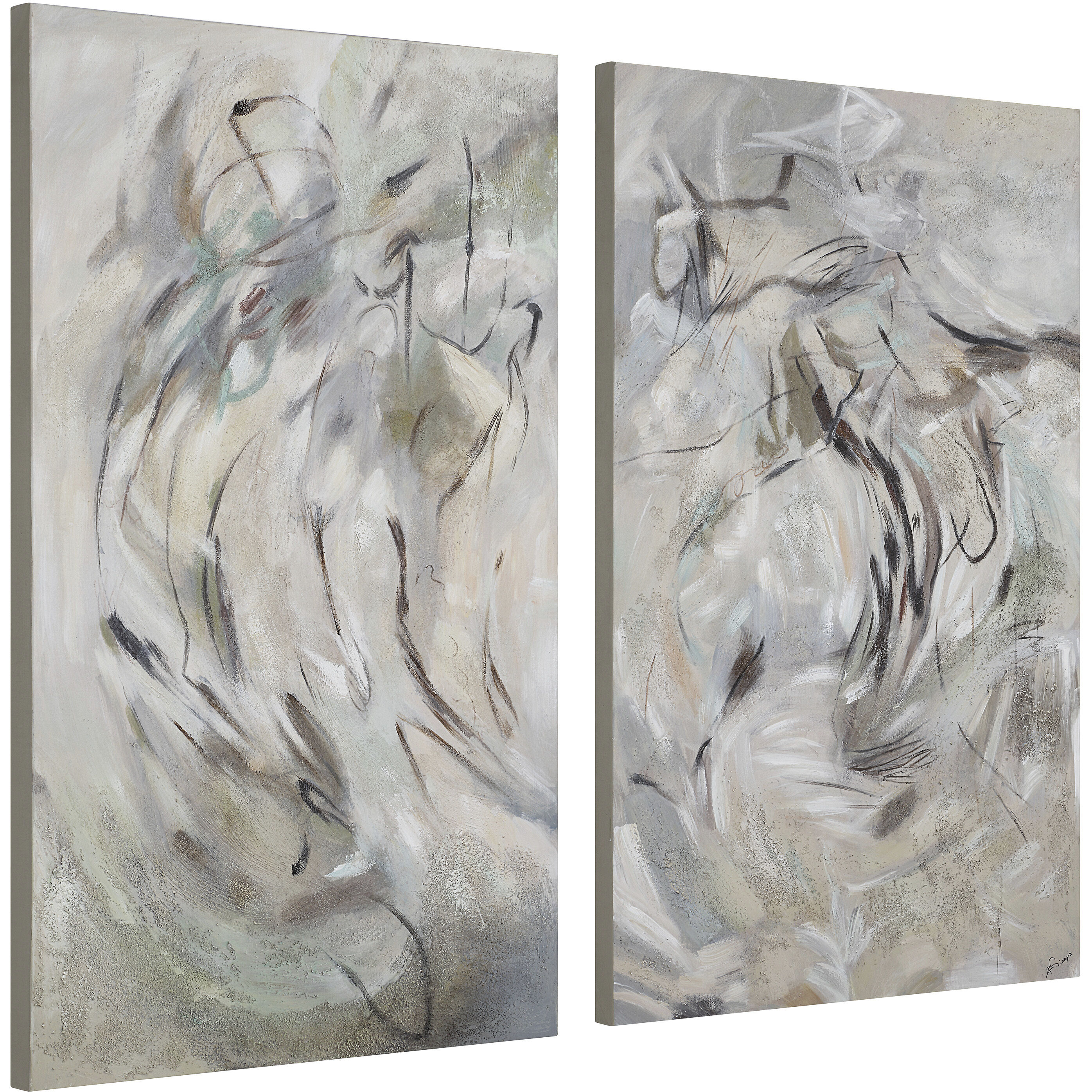 Torres Canvas Art, Set of 2