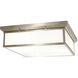 ML LED 20 inch Brushed Nickel Flush Mount Ceiling Light