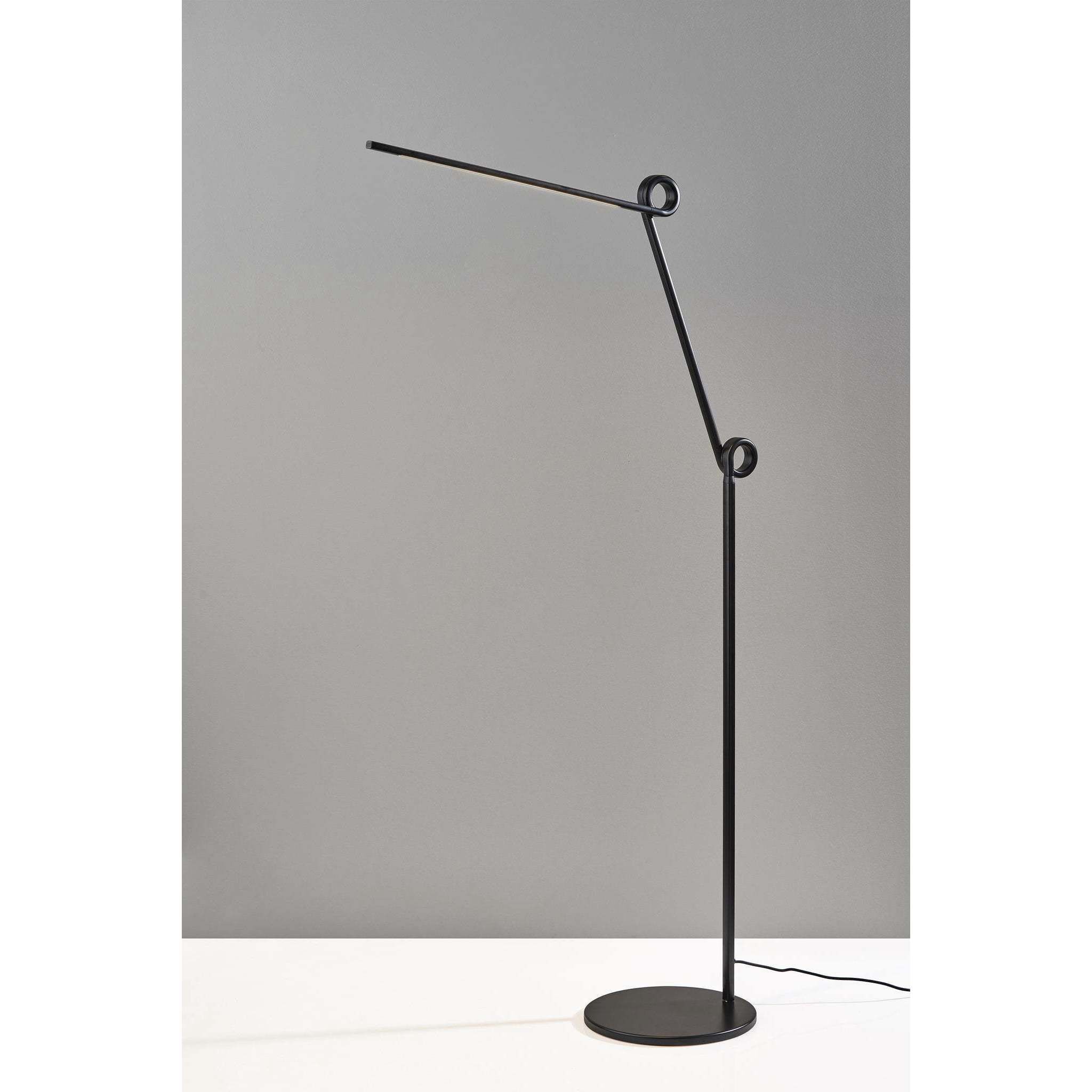Knot 45.5 inch 10.00 watt Black Floor Lamp Portable Light