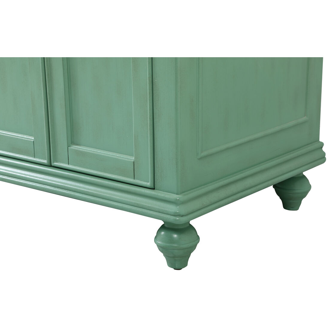 Otto 60 X 21 X 35 inch Vintage Mint Vanity Sink Set