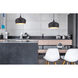 Nora 1 Light 12 inch Black Pendant Ceiling Light