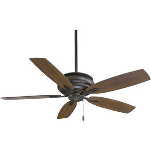 Timeless 54 inch Oil Rubbed Bronze with Medium Maple Blades Ceiling Fan