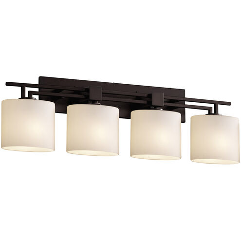 Fusion LED 36.5 inch Matte Black Bath/Vanity Wall Light