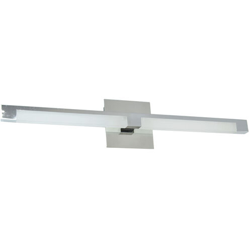 Soho LED 28 inch Polished Chrome Vanity Light Wall Light