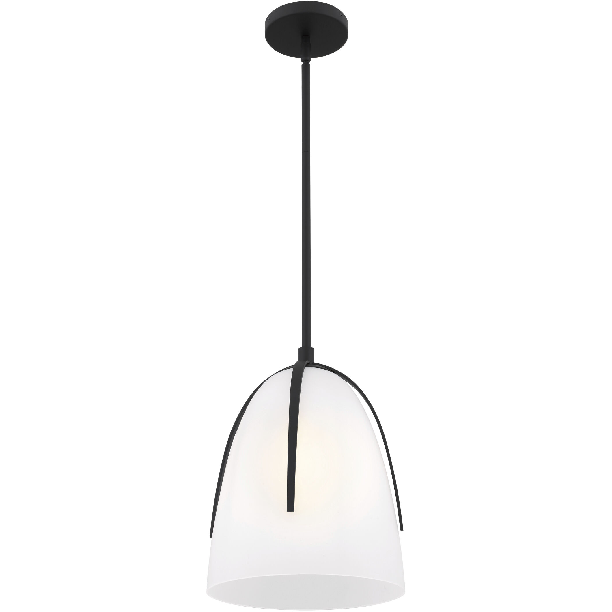 Whitmore 1 Light 10 inch Matte Black Mini Pendant Ceiling Light