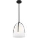 Whitmore 1 Light 10 inch Matte Black Mini Pendant Ceiling Light
