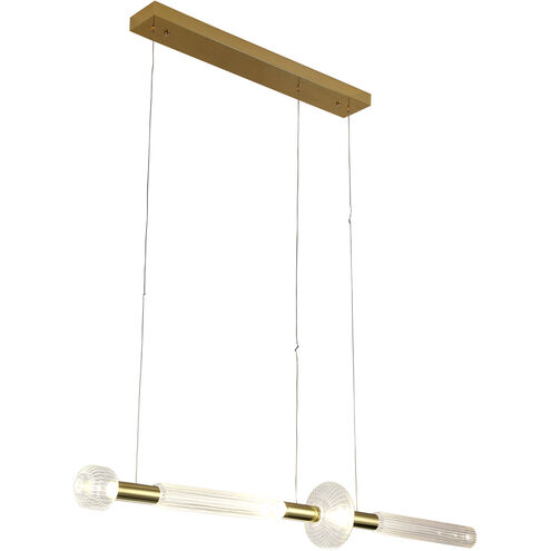 Canada LED 8 inch Gold LED Chandelier Ceiling Light