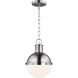 TOB by Thomas O'Brien Hanks Pendant Ceiling Light in Brushed Nickel