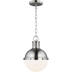 TOB by Thomas O'Brien Hanks LED 8.13 inch Brushed Nickel Pendant Ceiling Light