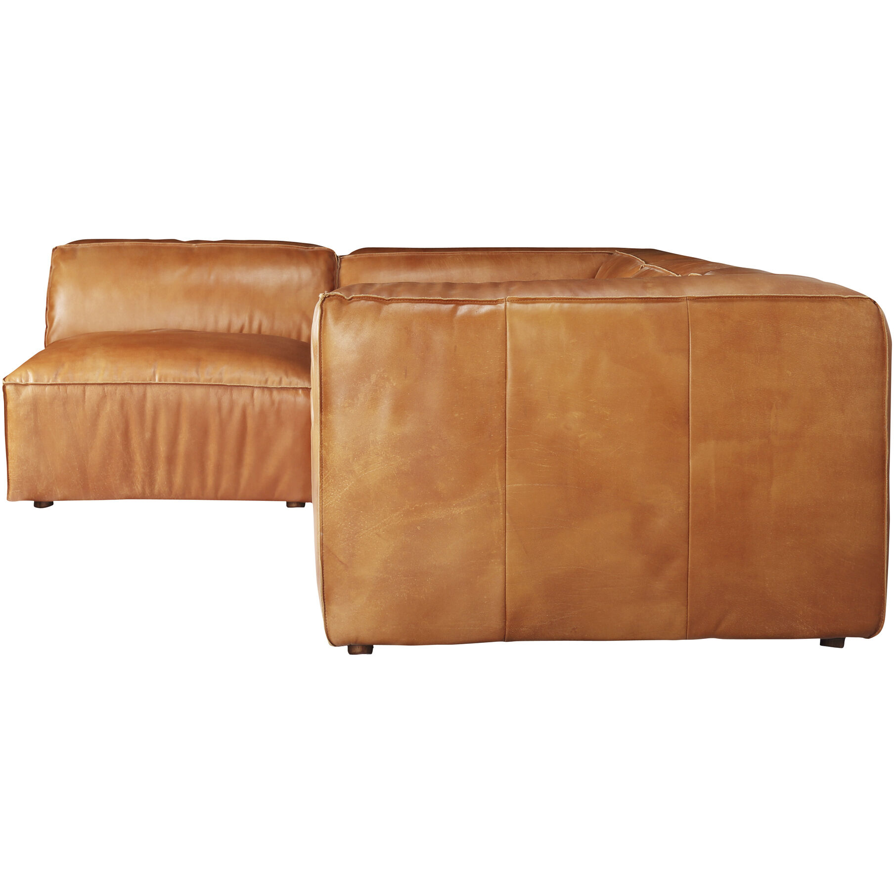 Luxe Brown Signature Modular Sectional