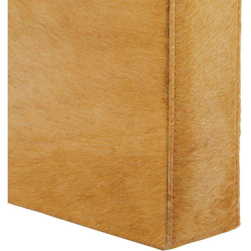 Haylock Tawny Hide Settee