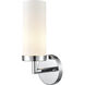 Tristen 1 Light 6 inch Chrome Vanity Light Wall Light