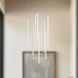 Chute LED 19 inch White Multi-Pendant Ceiling Light