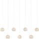 Piero Multi-Drop Linear Pendant Ceiling Light