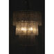 Bruna 4 Light 17.5 inch Antique Brass Chandelier Ceiling Light, Small