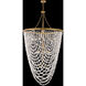 Myra 18 Light 48 inch Distressed Brass Chandelier Ceiling Light