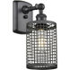 Nestbrook 1 Light 5 inch Matte Black Sconce Wall Light