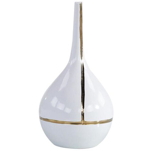 Golden Strip 12 X 6.5 inch Vase, Small