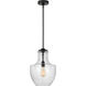 Sean Lavin Baylor 1 Light 12 inch Midnight Black Pendant Ceiling Light